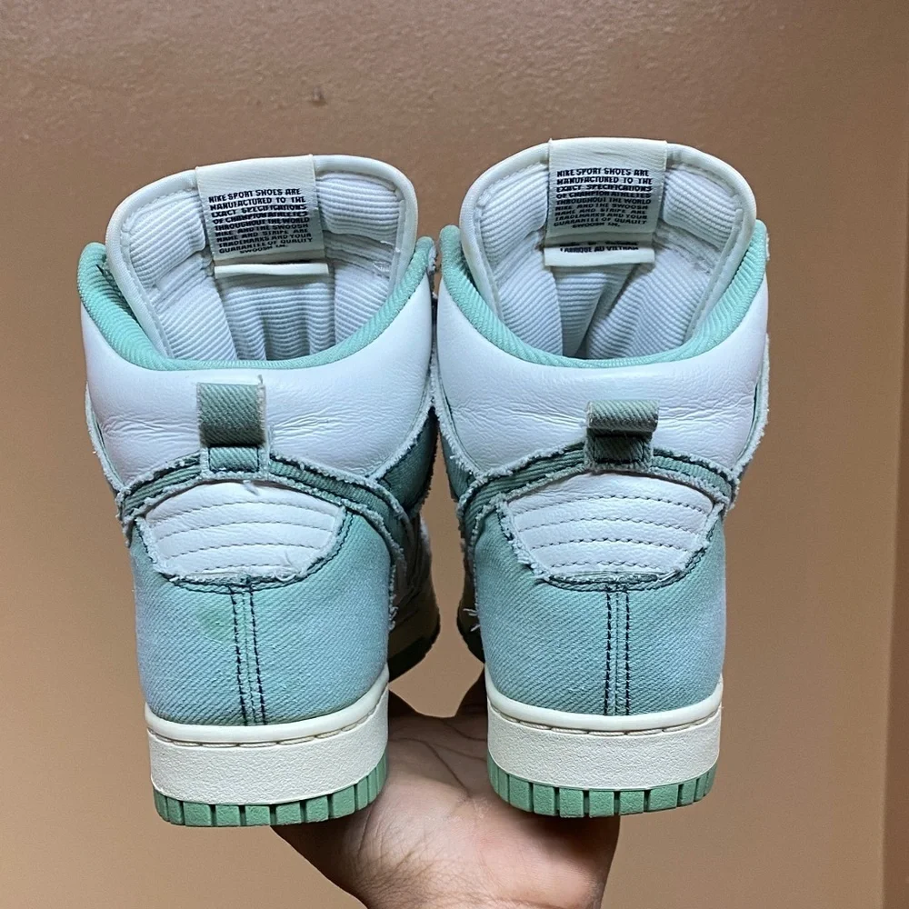 Nike Women’s Dunk High 1985 “Green Denim” Size 6.5